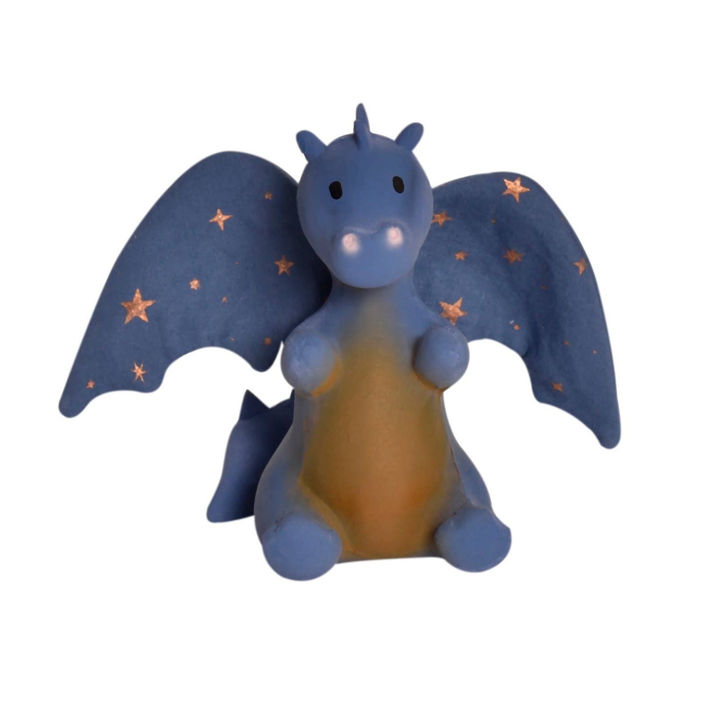 Dragon Natural Rubber Rattle w/Crinkle Wings