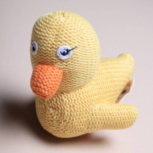 Baby Rattle Duck Toy (Handmade)