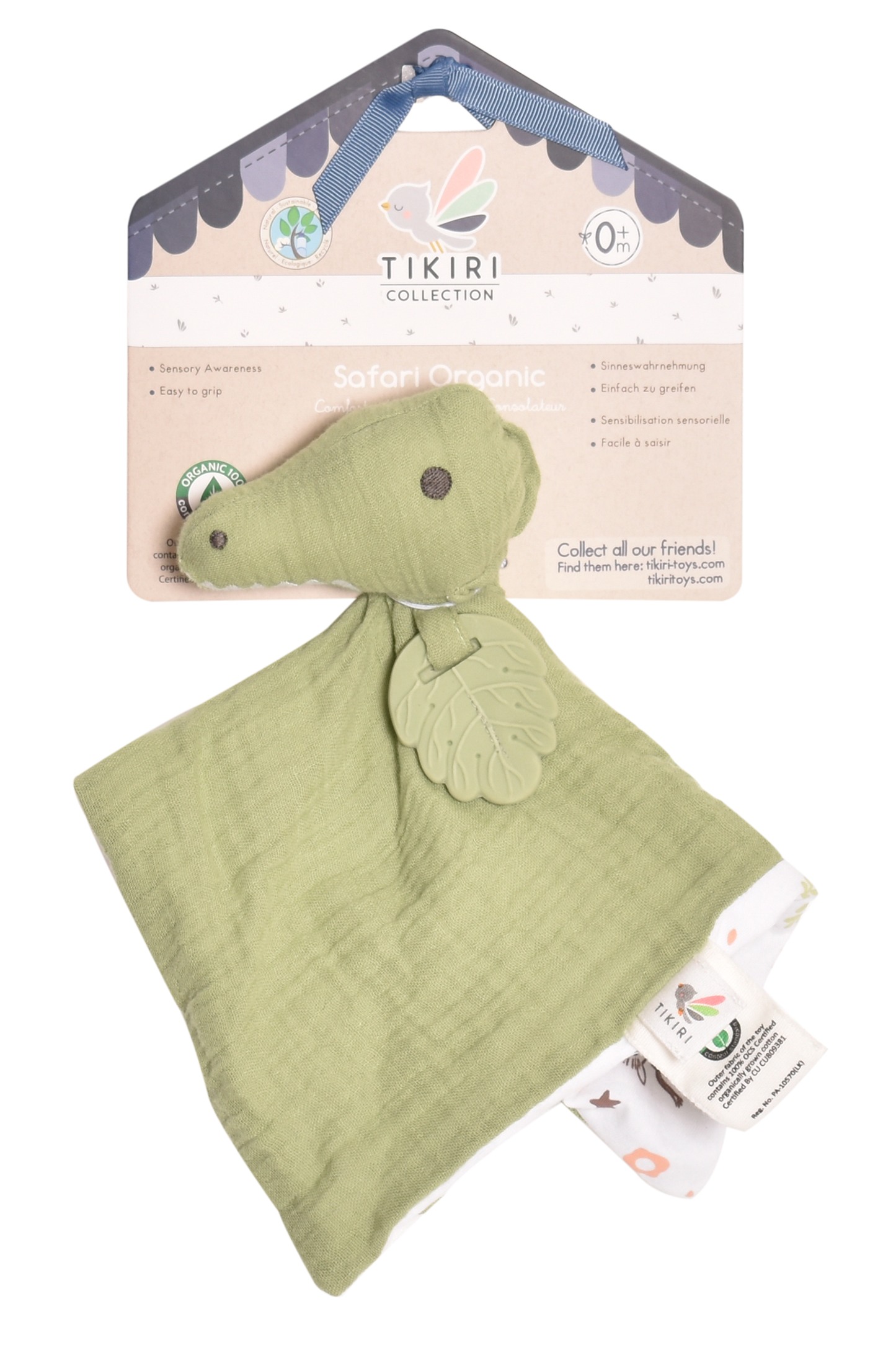 Safari Organic Crocodile Comforter