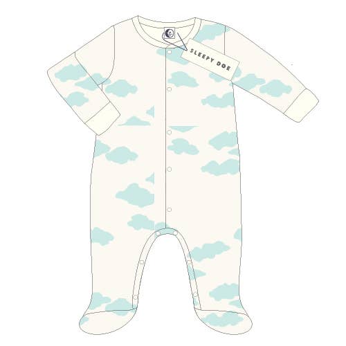 Baby Sleepsuit, Cloud