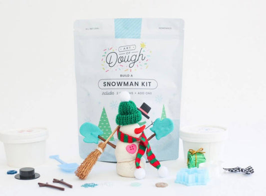 Build a Snowman Dough Kit