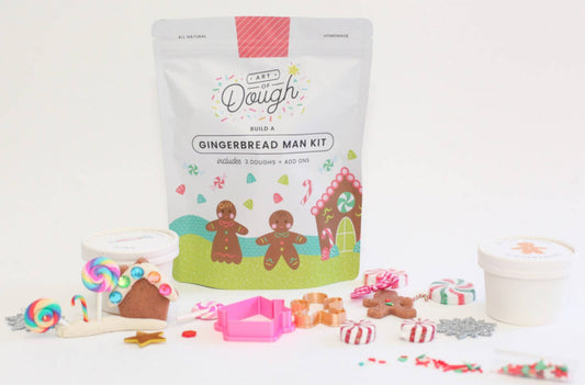 Gingerbread Baking Playdough Kit