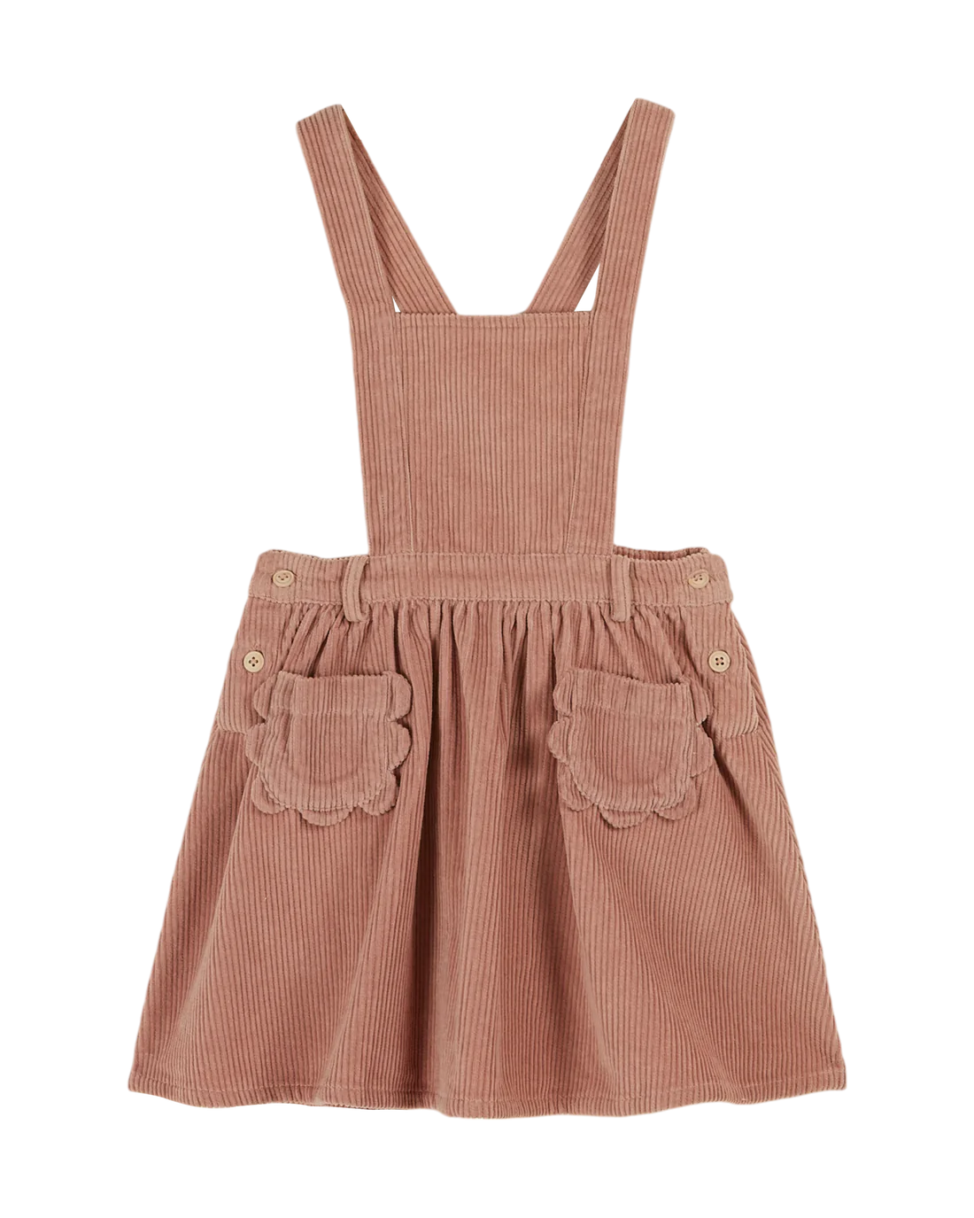 Corduroy Apron Dress