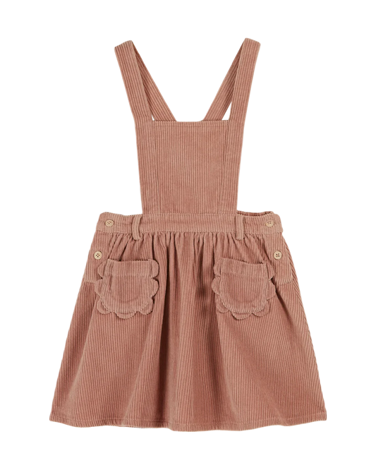 Corduroy Apron Dress