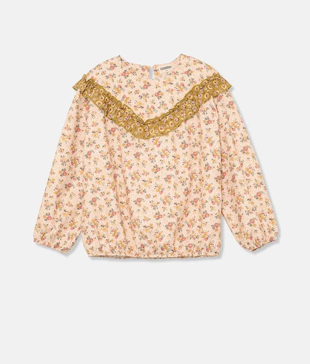 Organic Floral Blouse