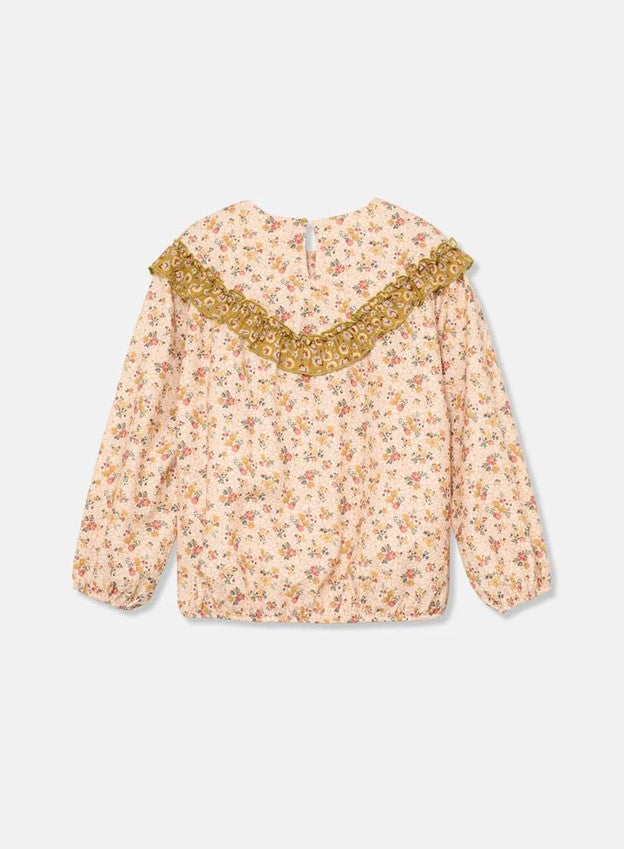 Organic Floral Blouse