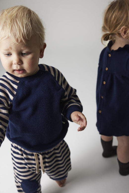 Soft Striped Baby Sweater