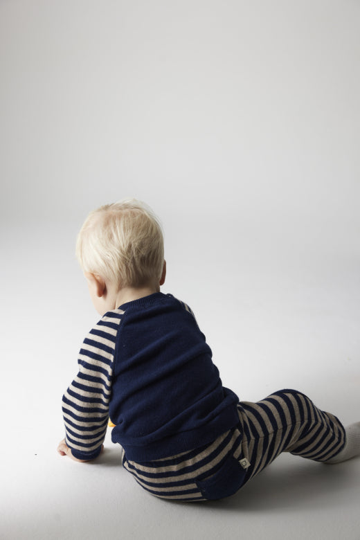 Soft Striped Baby Sweater