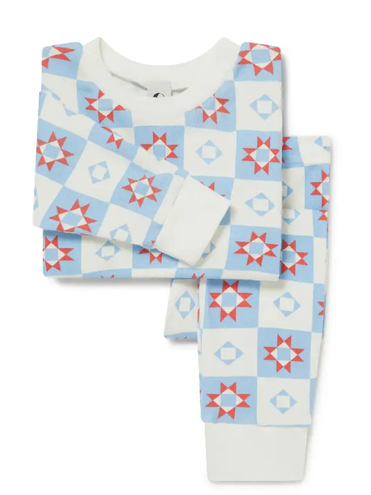 Holiday Classic Pajama, Patchwork Star