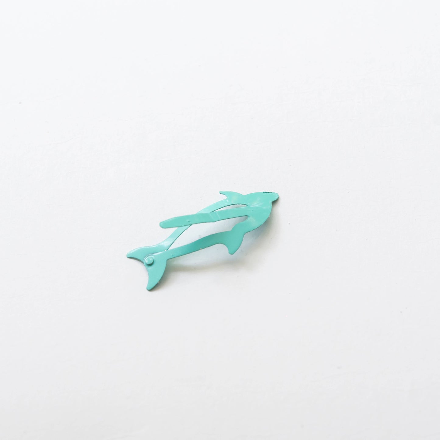 Metal Hair Clips, Glitter Baby Dolphins