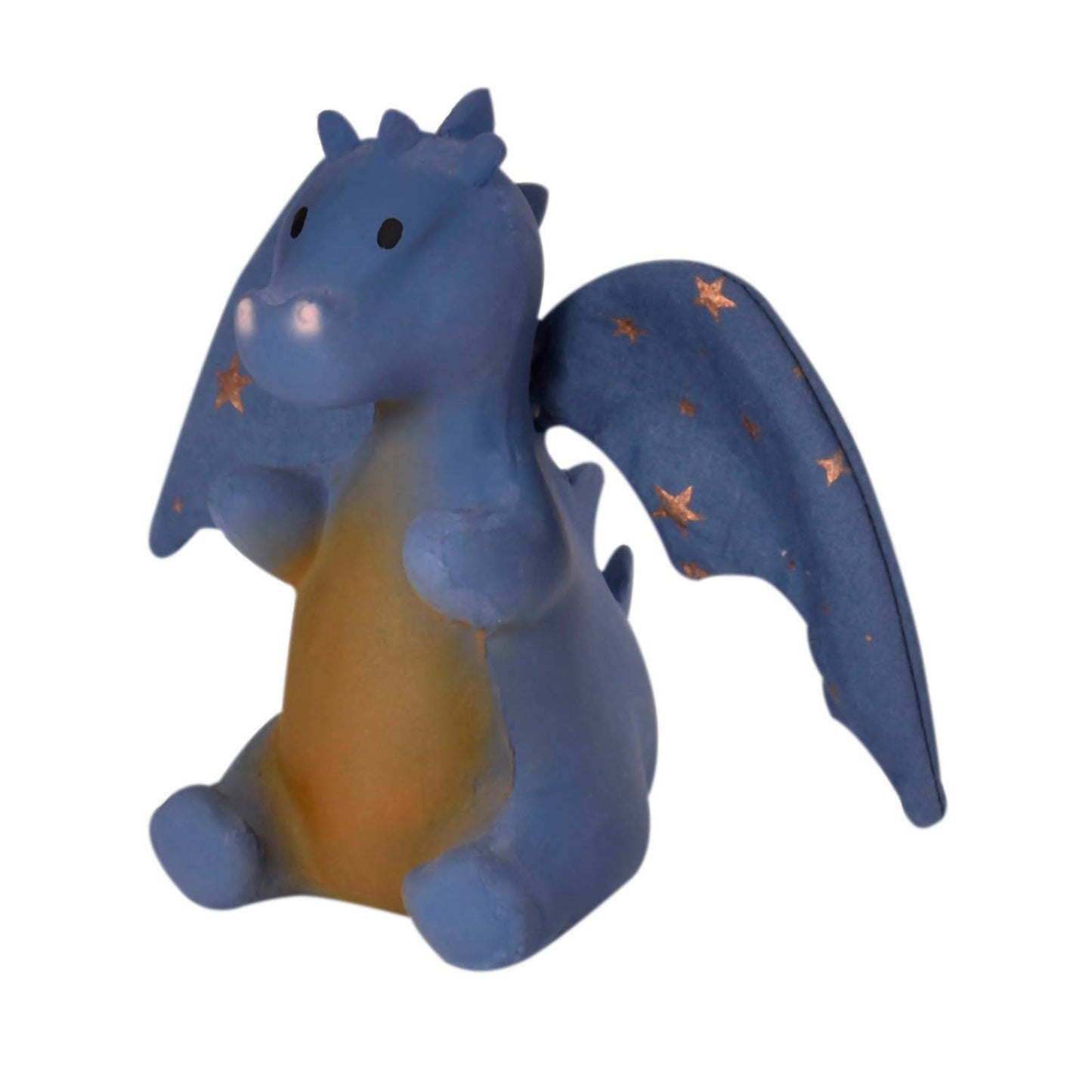 Dragon Natural Rubber Rattle w/Crinkle Wings