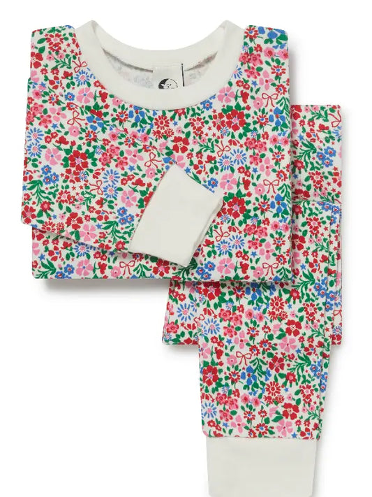 Holiday Classic Pajama, Festive Floral