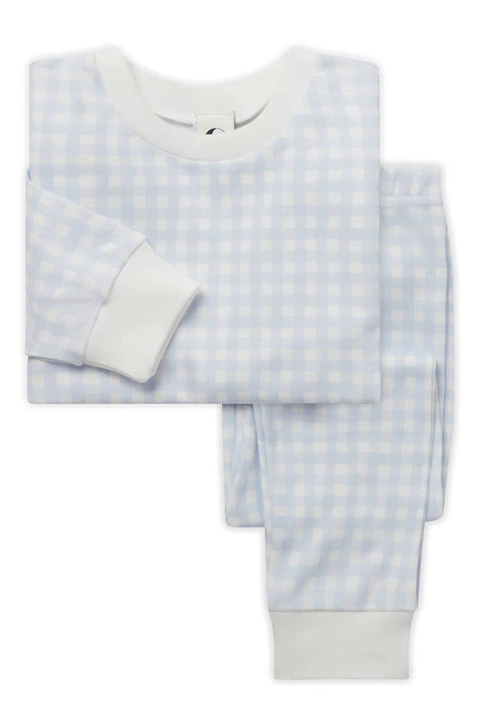 Classic Pajama, Gingham Mist